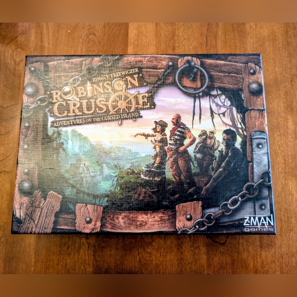 Z-Man Games Other - Robinson Crusoe: Adventures on the Cursed Island Board Game – Gamer Owned, EUC